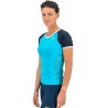 Damen T-Shirt Karpos Lavaredo W Jersey Blaues Atoll - Sky Captain